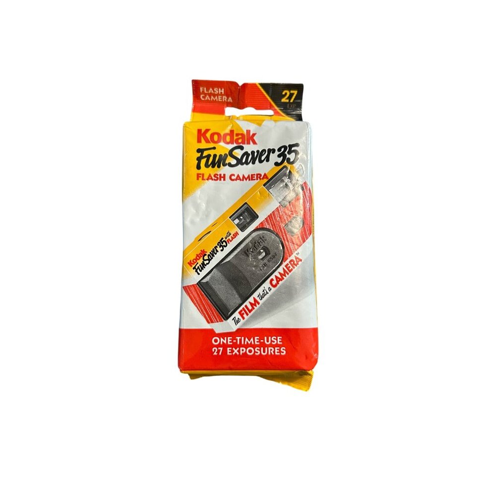 Kodak FunSaver 35 Disposable Flash Camera 27 Exposures